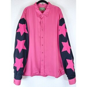 Denim Tears Pink Star Sleeve Hits Button Up Oversized Streetwear  XXL Portugal